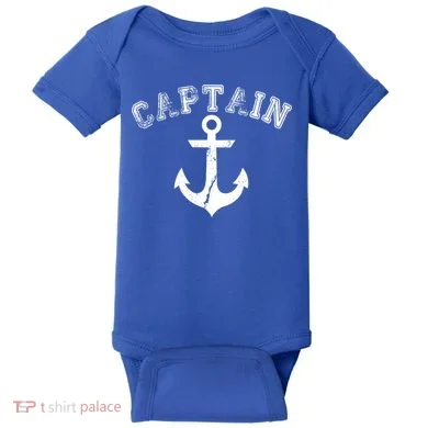 Captain Anchor Baby Bodysuit