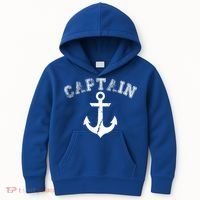 Captain Anchor Kids Hoodie thumb 0