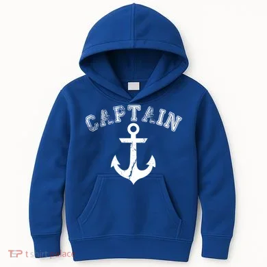 Captain Anchor Kids Hoodie