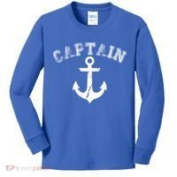 Captain Anchor Kids Long Sleeve Shirt thumb 0