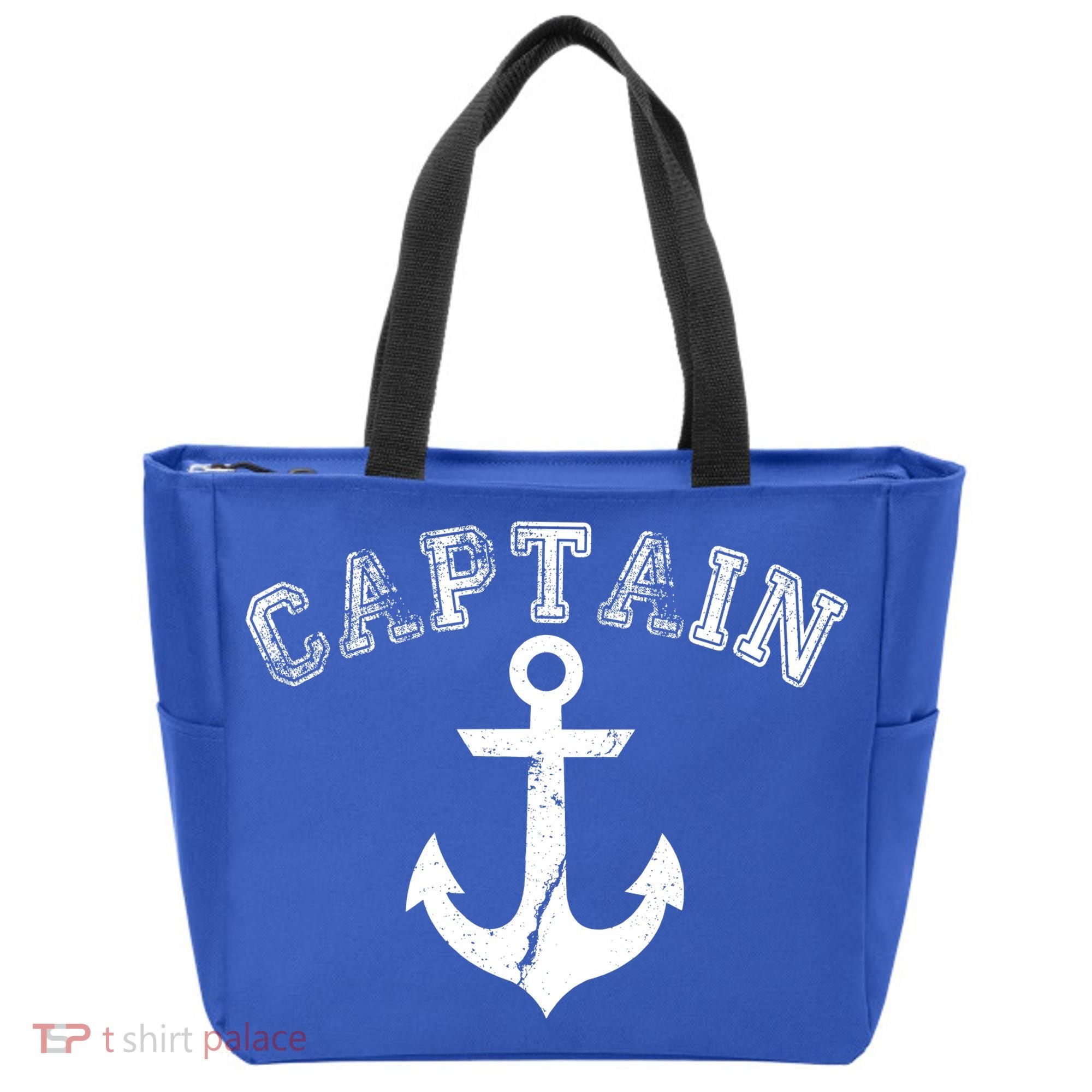 Captain Anchor Tote Bag