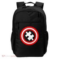 Captain Autism Distressed Shield Backpack thumb 0