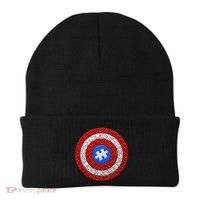 Captain Autism Puzzle Shield Beanie thumb 0