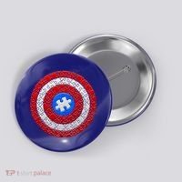 Captain Autism Puzzle Shield Button thumb 0