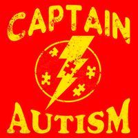 Captain Autism Superhero Logo Santa Hat thumb 1
