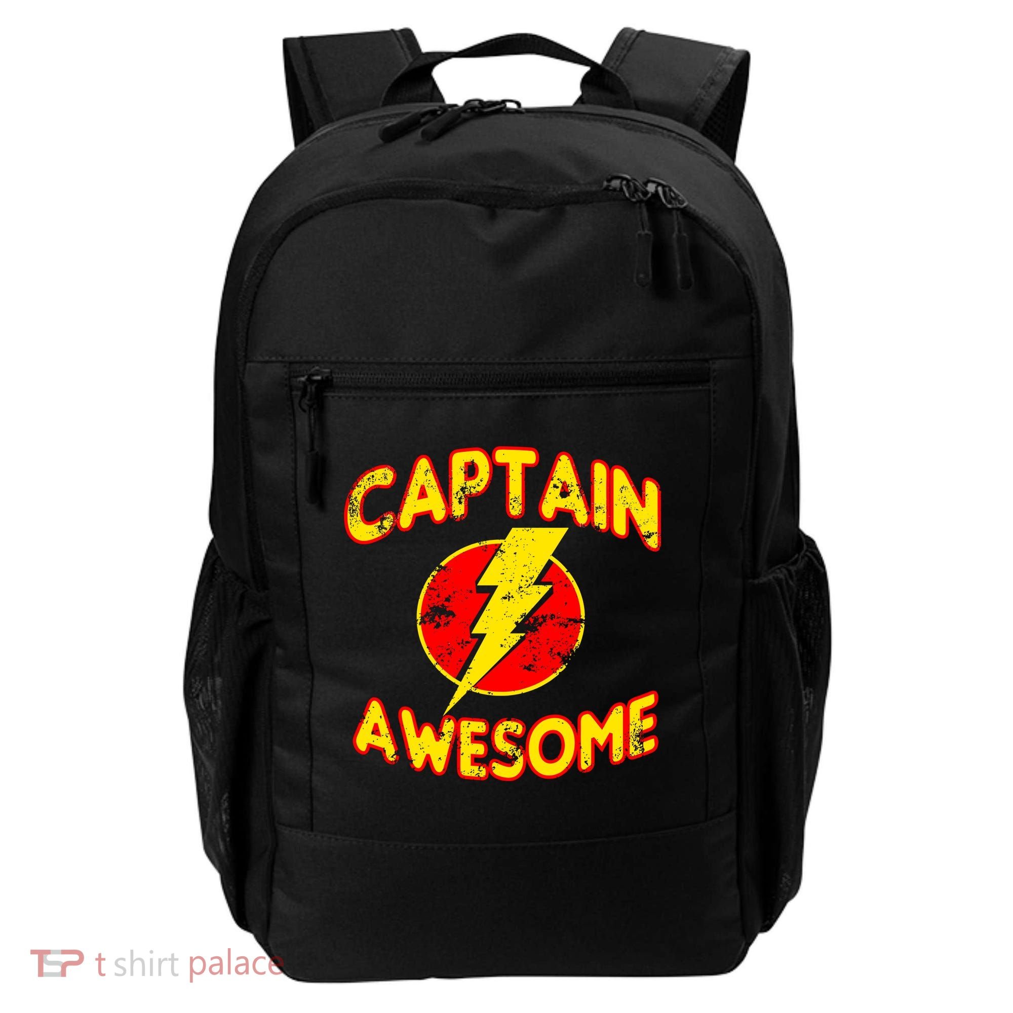 Captain Awesome Comic Logo Backpack