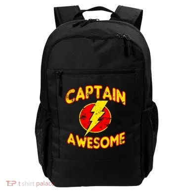 Captain Awesome Comic Logo Backpack