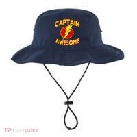Captain Awesome Comic Logo Bucket Hat thumb 0