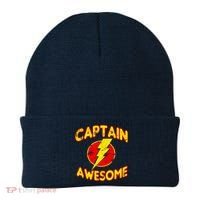 Captain Awesome Comic Logo Beanie thumb 0