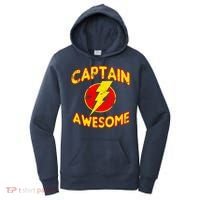 Captain Awesome Comic Logo Women's Hoodie thumb 0