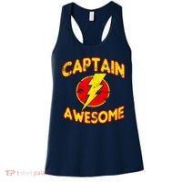 Captain Awesome Comic Logo Women's Tank Top thumb 0