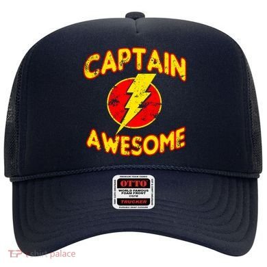 Captain Awesome Comic Logo Hat