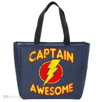Captain Awesome Comic Logo Tote Bag