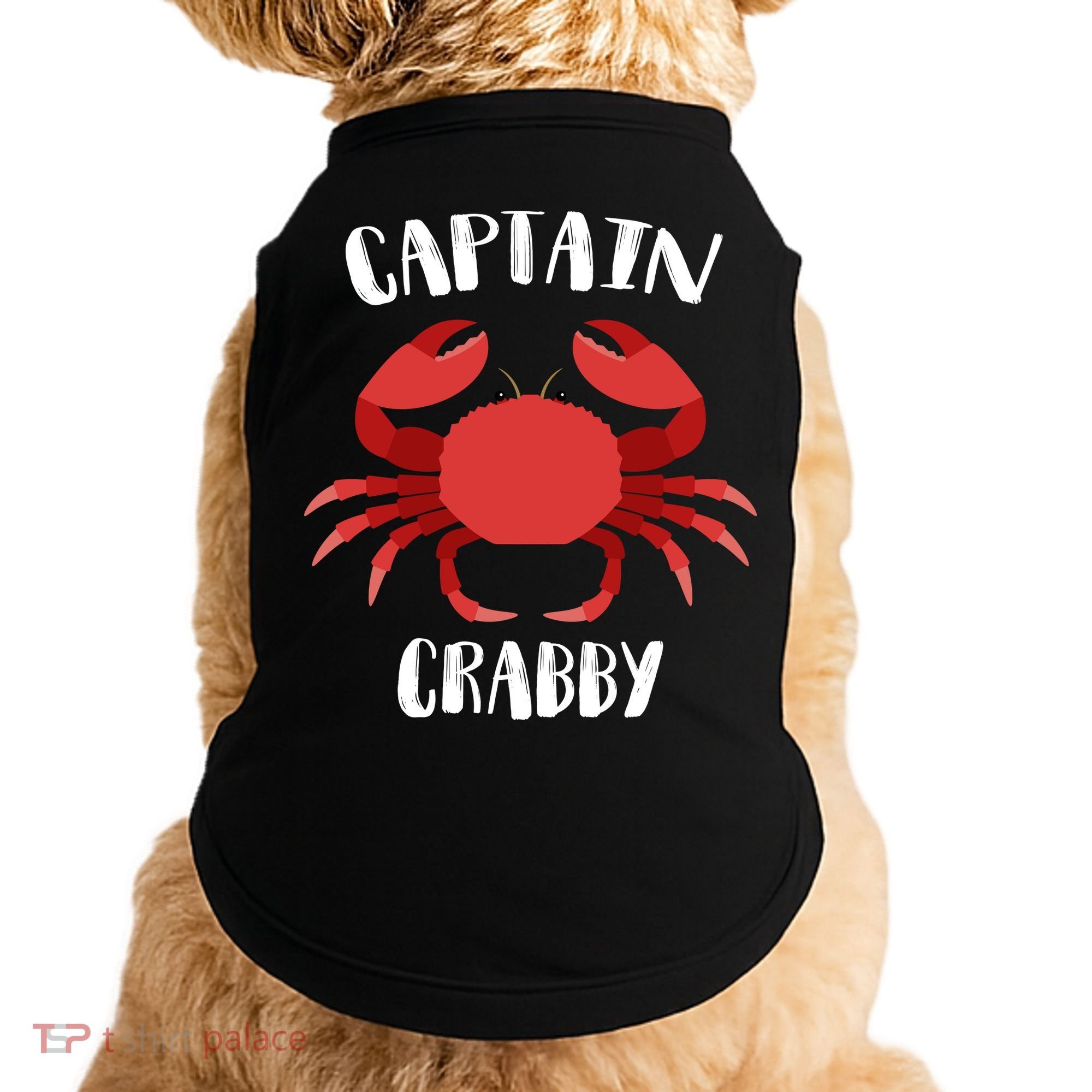 Captain Crabby Doggie Tank