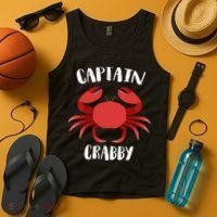 Captain Crabby Tank Top thumb 4