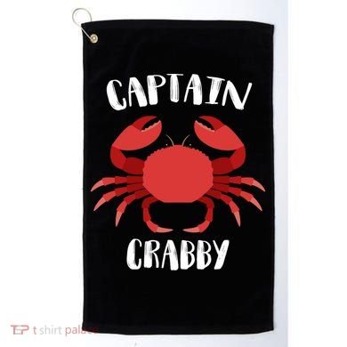 Captain Crabby Golf Towel