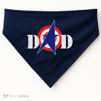 Captain Dad USA-Made Doggie Bandana