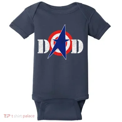 Captain Dad Baby Bodysuit