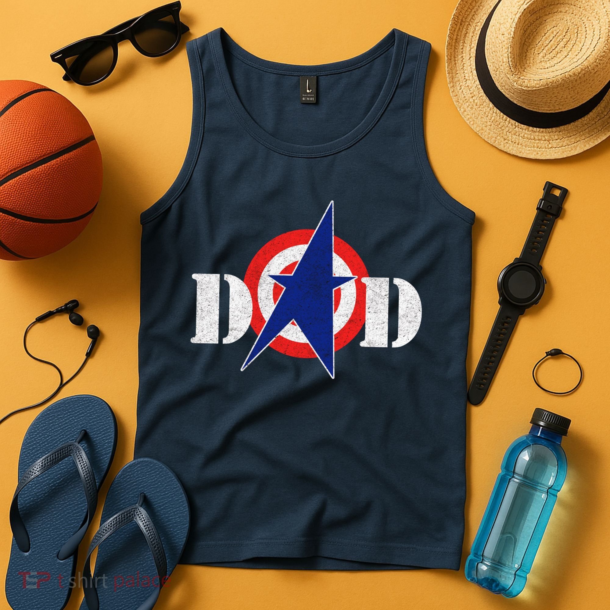 Captain Dad Tank Top