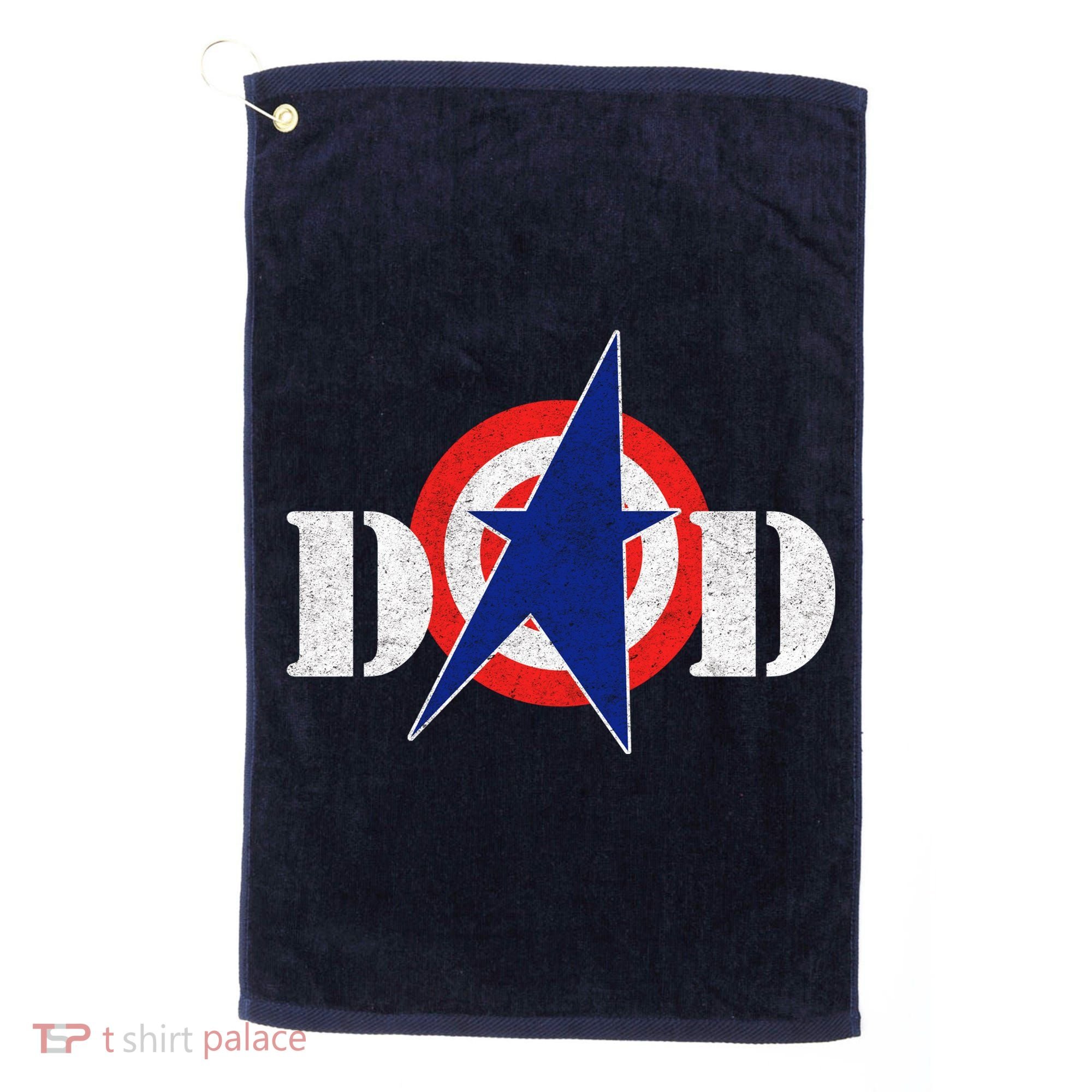 Captain Dad Golf Towel