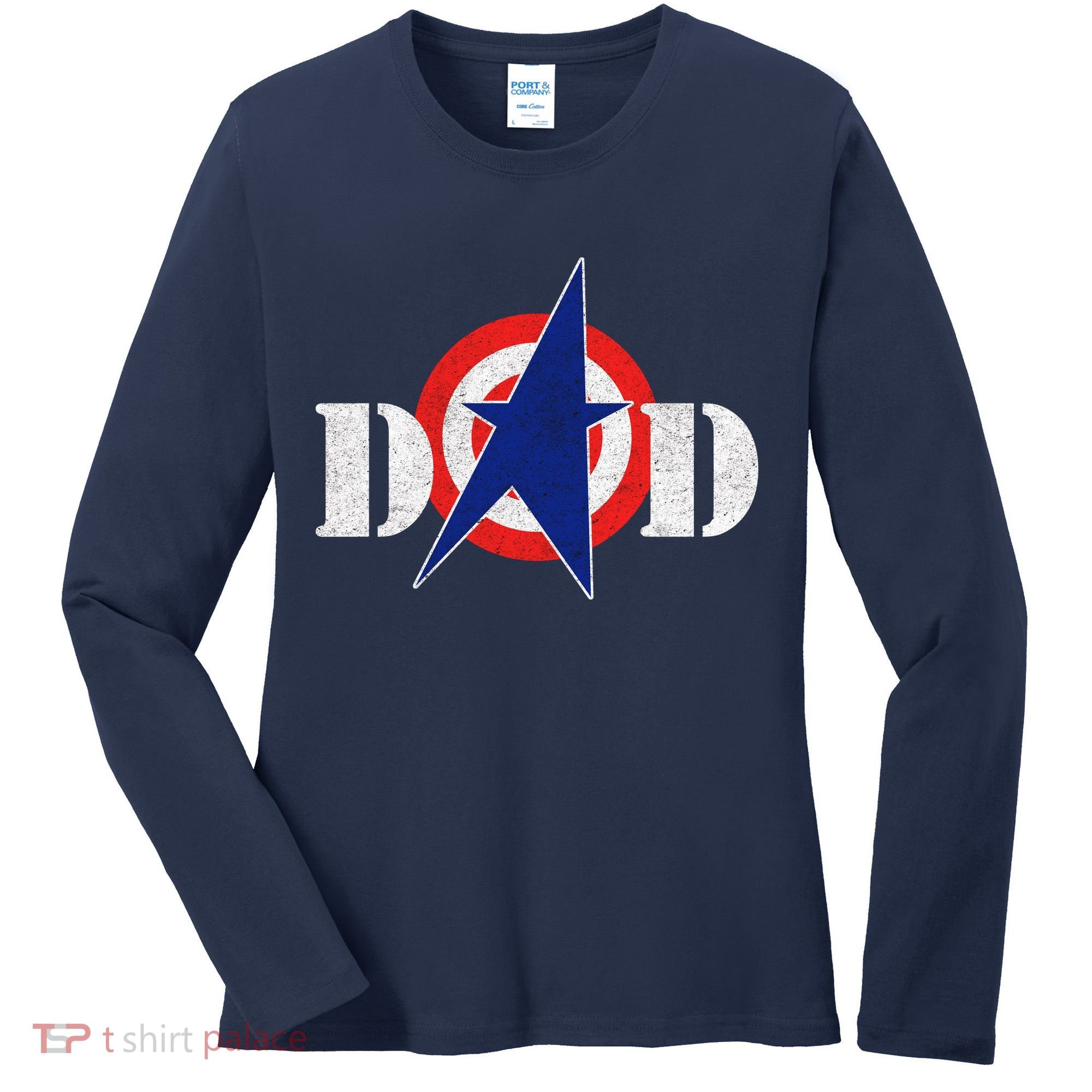 Captain Dad Women's Long Sleeve Shirt