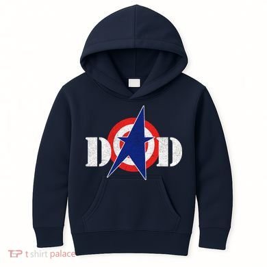 Captain Dad Kids Hoodie