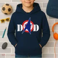 Captain Dad Kids Hoodie thumb 2