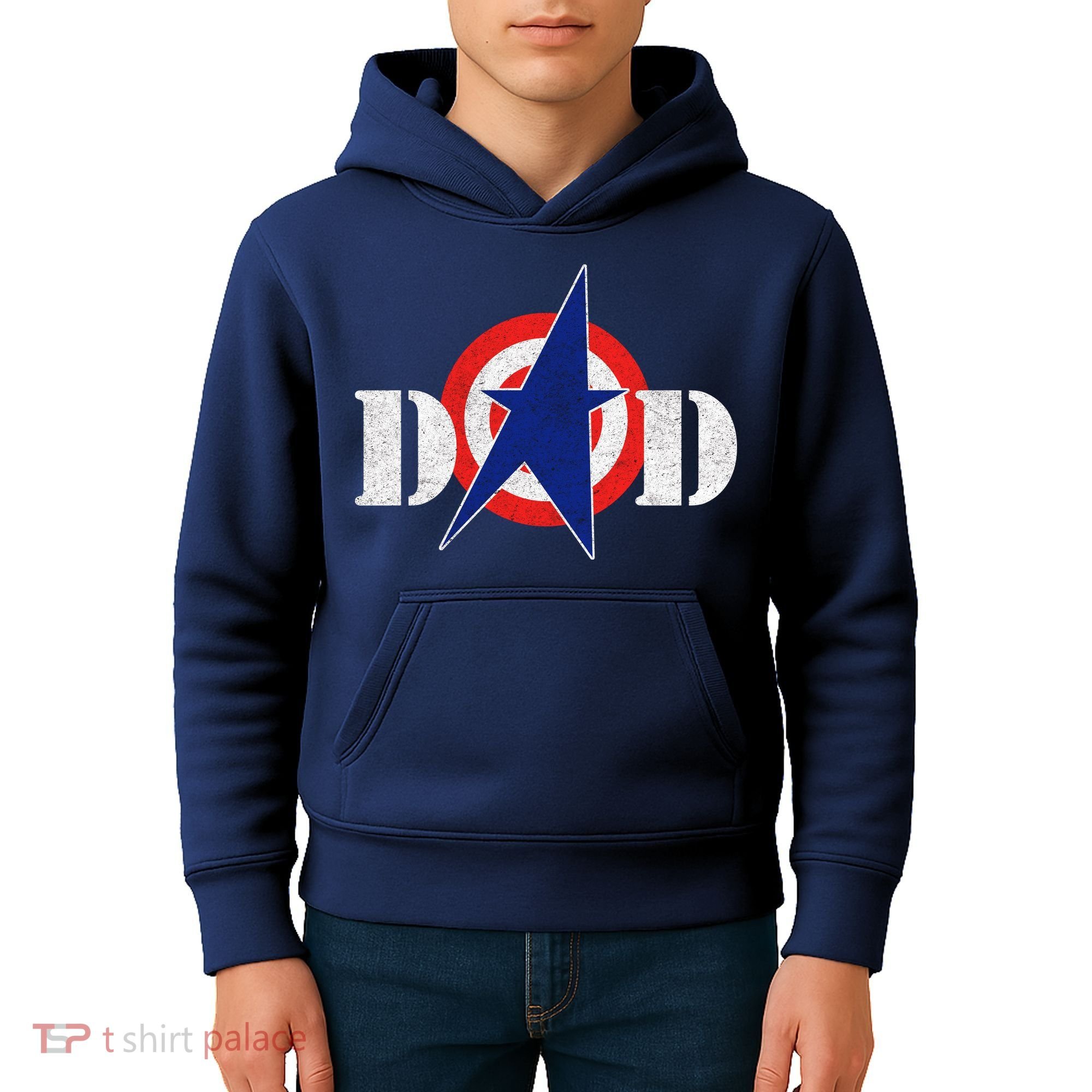 Captain Dad Kids Hoodie