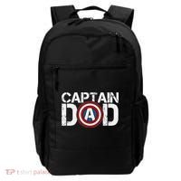 Captain Dad Super Hero Father's Day Backpack thumb 0