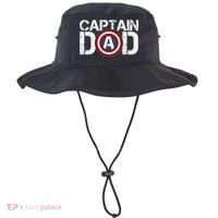 Captain Dad Super Hero Father's Day Bucket Hat thumb 0