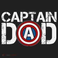 Captain Dad Super Hero Father's Day Beanie thumb 2