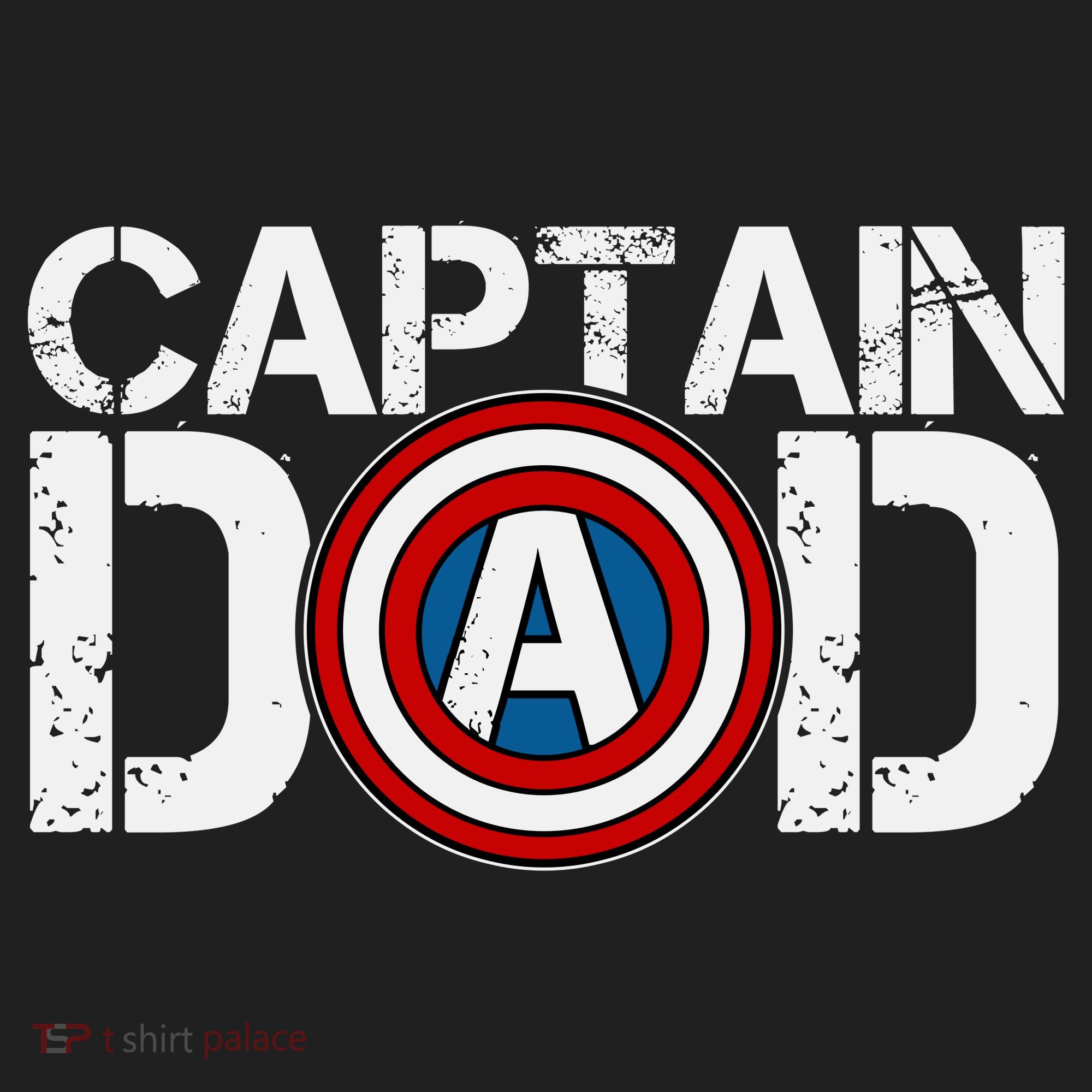 Captain Dad Super Hero Father's Day Beanie