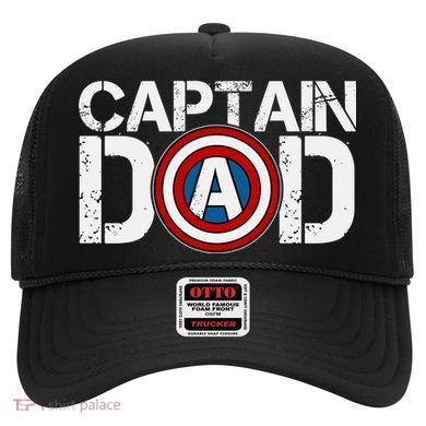Captain Dad Super Hero Father's Day Hat