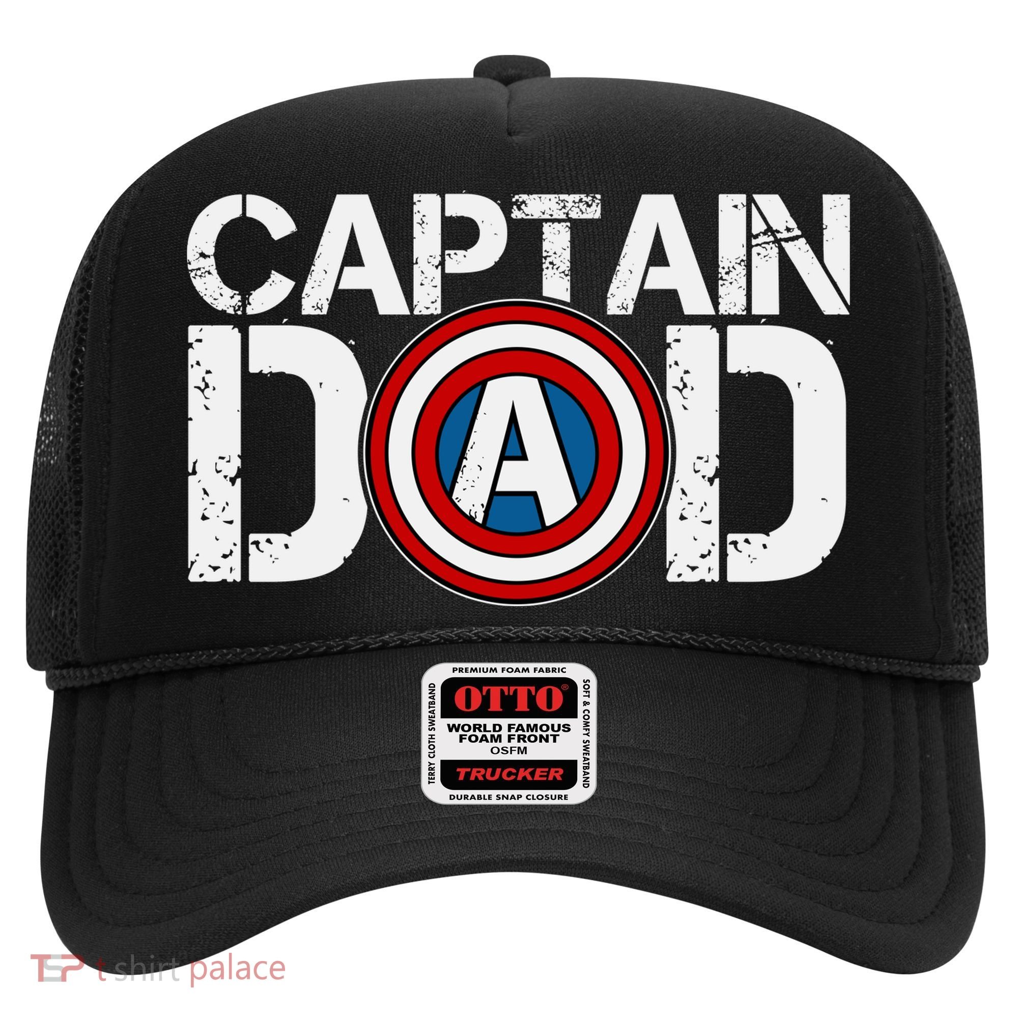 Captain Dad Super Hero Father's Day Hat
