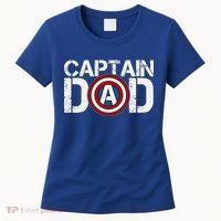 Captain Dad Super Hero Father's Day Women's T-Shirt thumb 0