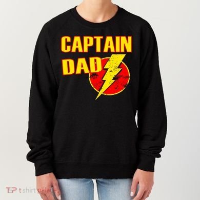 Captain Dad: Superhero Women's Sweatshirt