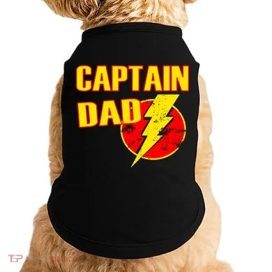 Captain Dad: Superhero Doggie Tank