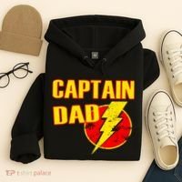 Captain Dad: Superhero Hoodie thumb 4
