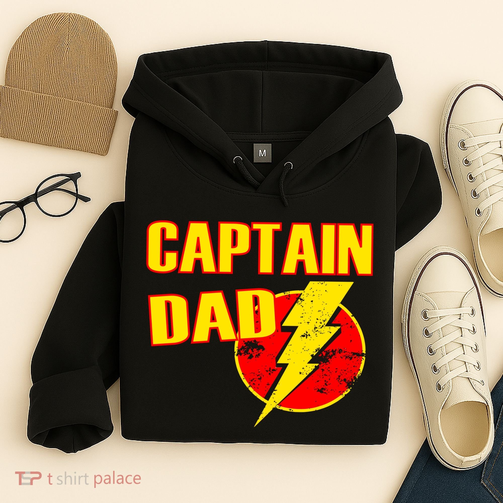 Captain Dad: Superhero Hoodie