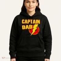Captain Dad: Superhero Hoodie thumb 5