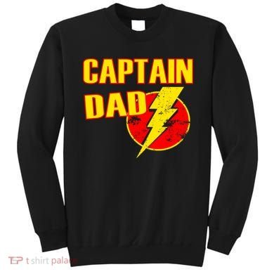 Captain Dad: Superhero Sweatshirt