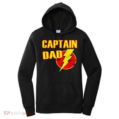 Captain Dad: Superhero Women's Hoodie