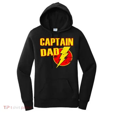 Captain Dad: Superhero Women's Hoodie