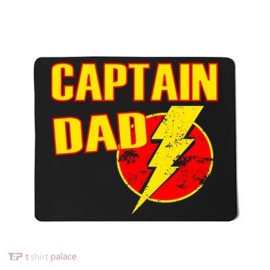Captain Dad: Superhero Mousepad