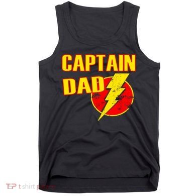 Captain Dad: Superhero Tank Top