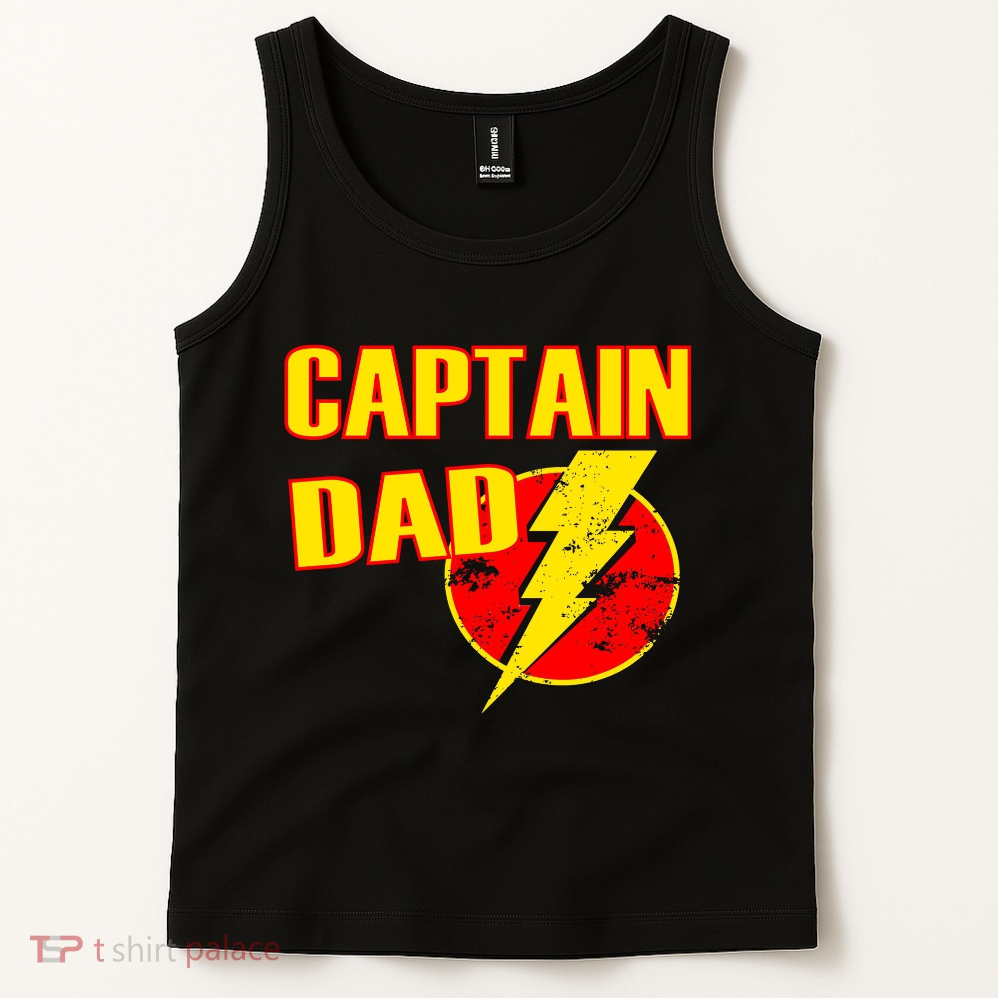 Captain Dad: Superhero Tank Top