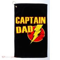 Captain Dad: Superhero Golf Towel thumb 0