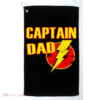 Captain Dad: Superhero Golf Towel