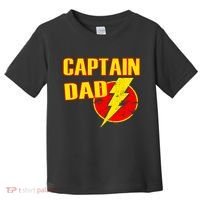 Captain Dad: Superhero Toddler T-Shirt thumb 0