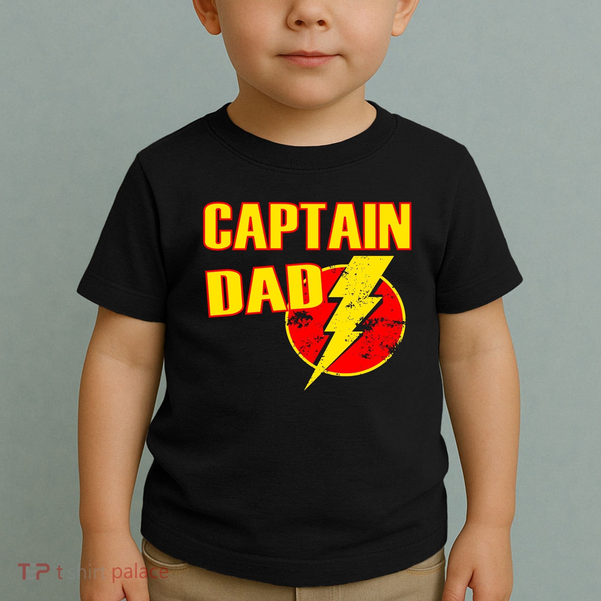 Captain Dad: Superhero Toddler T-Shirt
